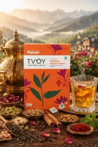 kashmiri kahwa tea 