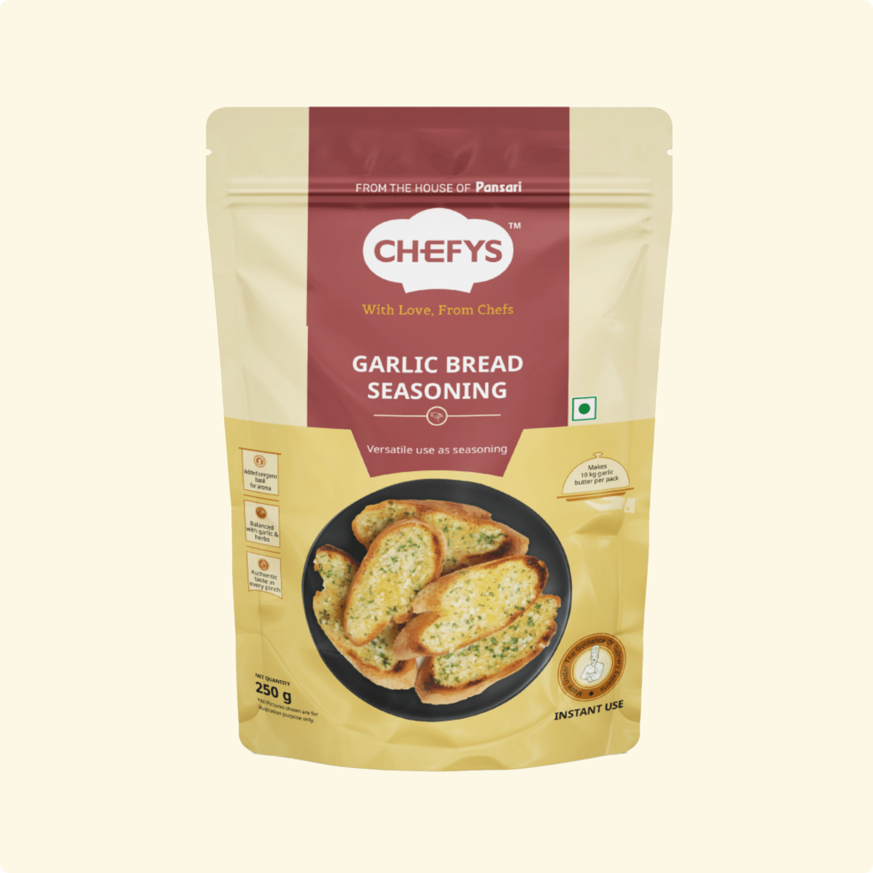 CHEFYS 16 Garlic Bread Seasoning