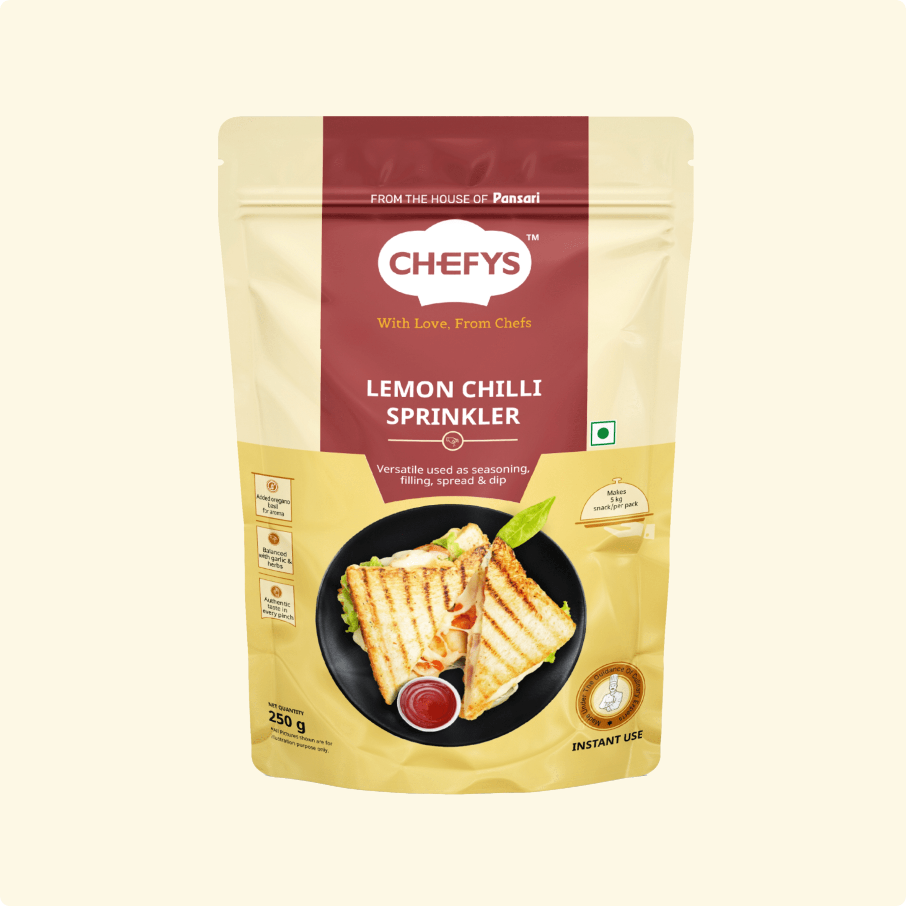 CHEFYS 9 Lemon Chilli Sprinkler