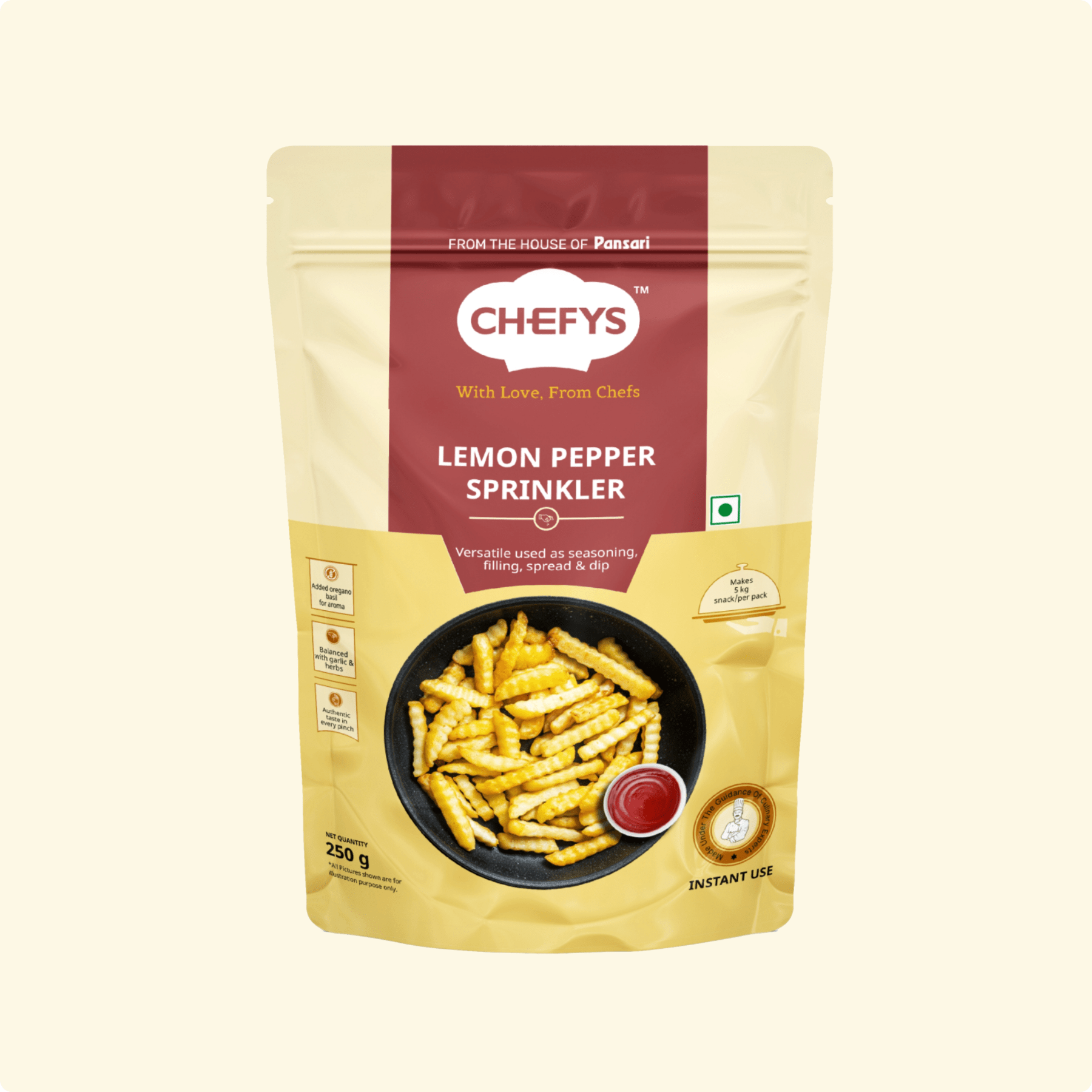CHEFYS 10 Lemon Pepper Sprinkler