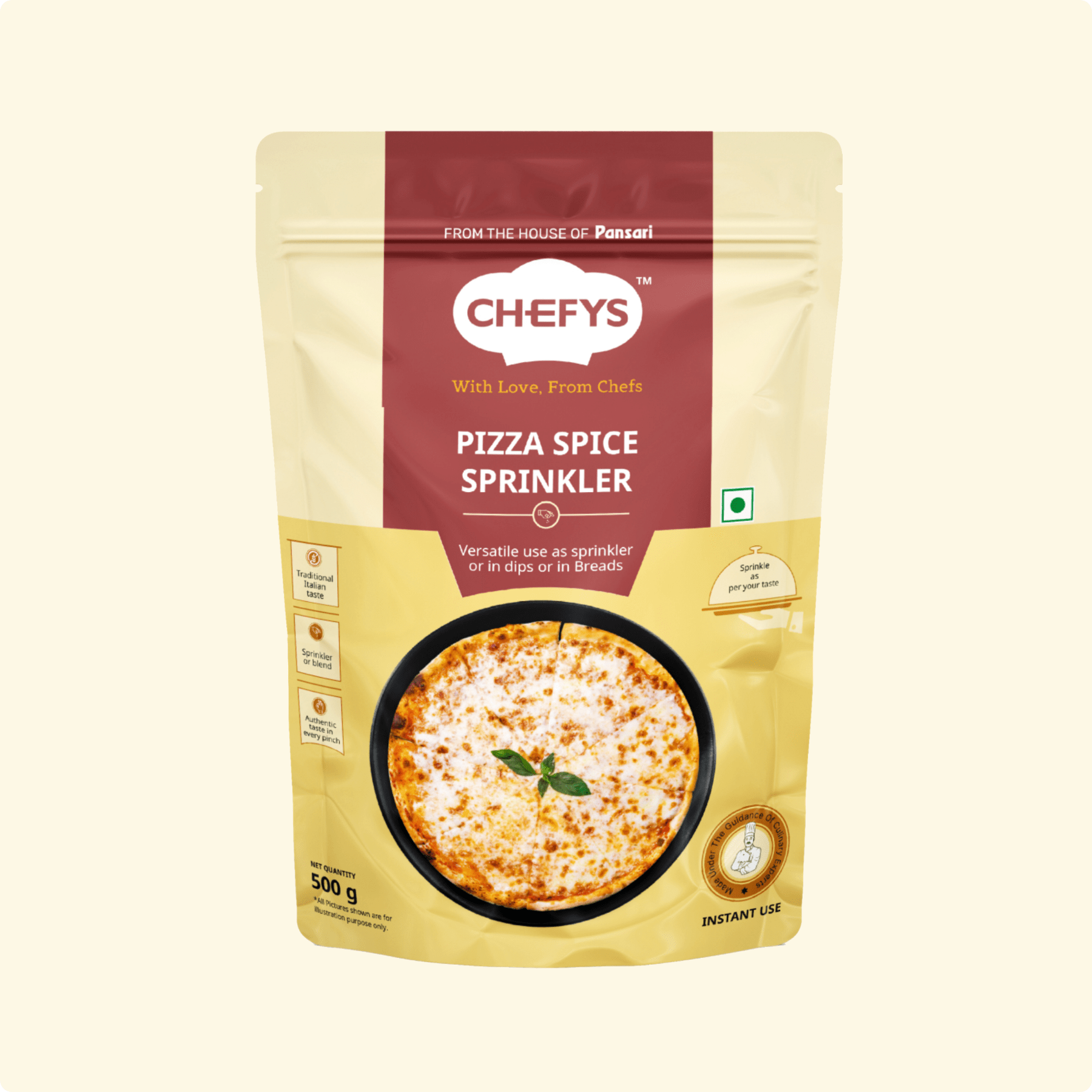 CHEFYS 8 Pizza Spice Sprinkler
