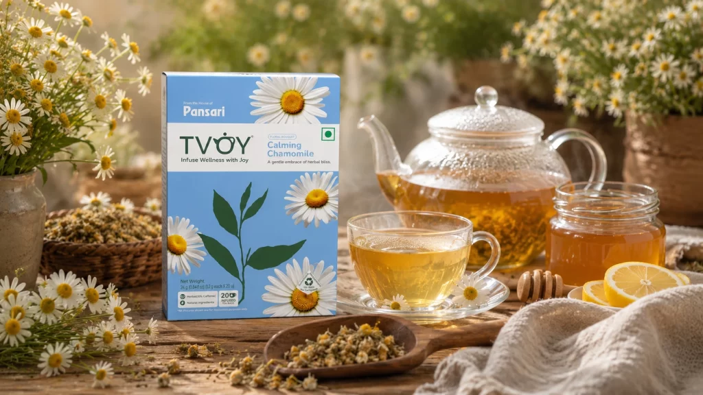 chamomile tea bags