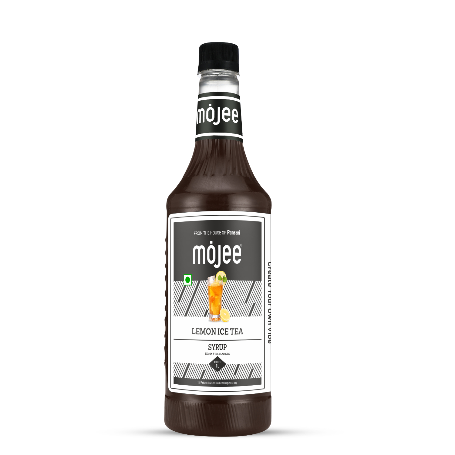 Mojee Lemon Ice Tea flavour syrup for mocktails and beverages