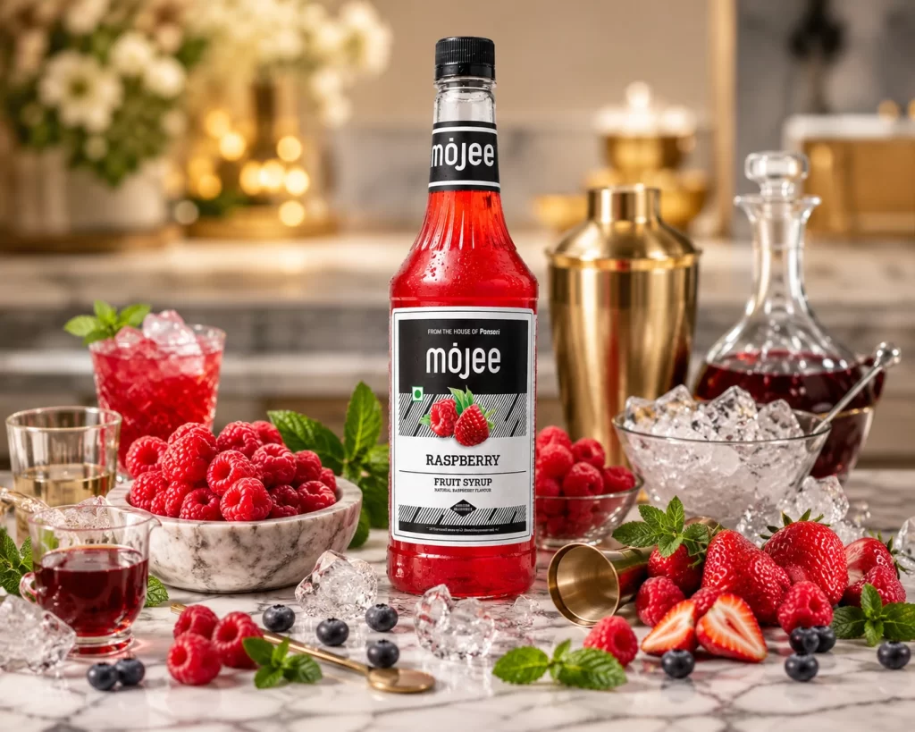 mojee red raspberry syrup 4