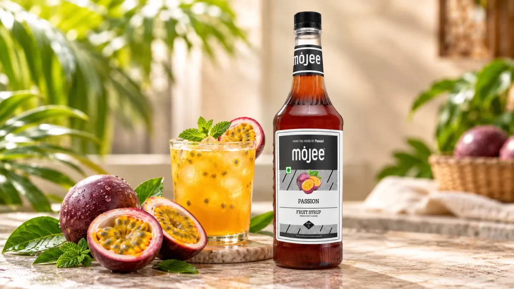 mojee passion fruit syrup 