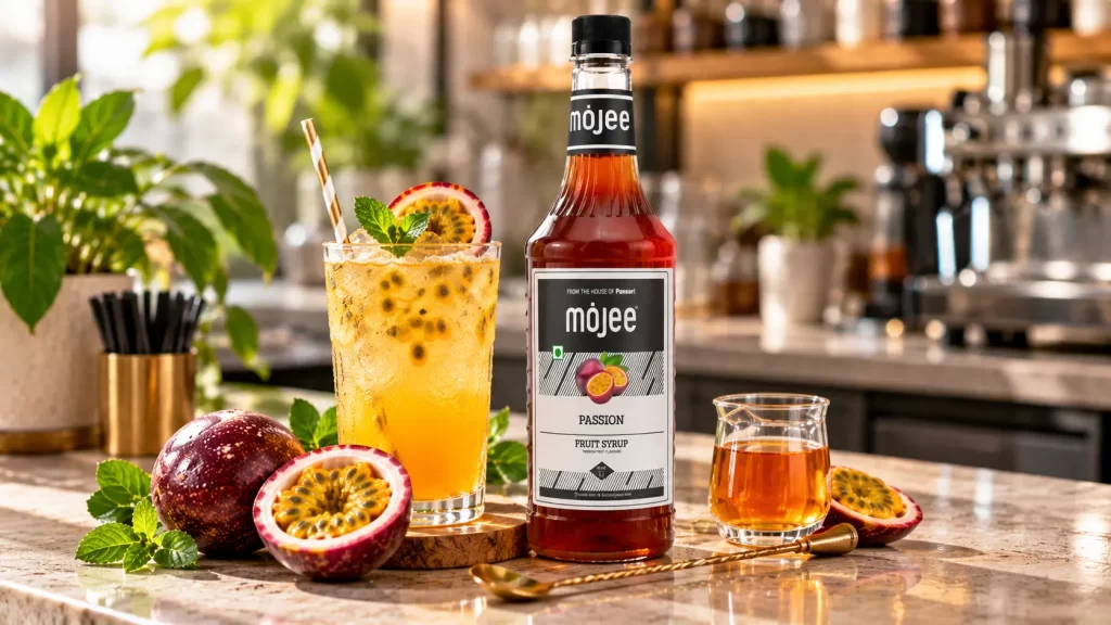 mojee passion fruit syrup 
