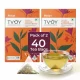 Tvoy Kashmiri Kahwa Green Tea Bags – Authentic Kashmiri Tea with Saffron & Traditional Spices | 40 Pyramid Tea Bags